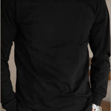 Camiseta Básica Manga Longa 100% Algodão Premium