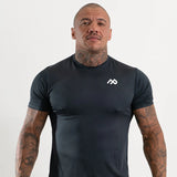Camiseta Dry Fit Manga Curta Proteção UV50+ Preto