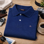 Camisa Polo Masculina Algodão Piquet Básica Premium
