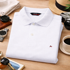 Camisa Polo Masculina Algodão Piquet Básica Premium