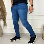 KIT 2 Calça Jeans Masculino Skinny Elastano