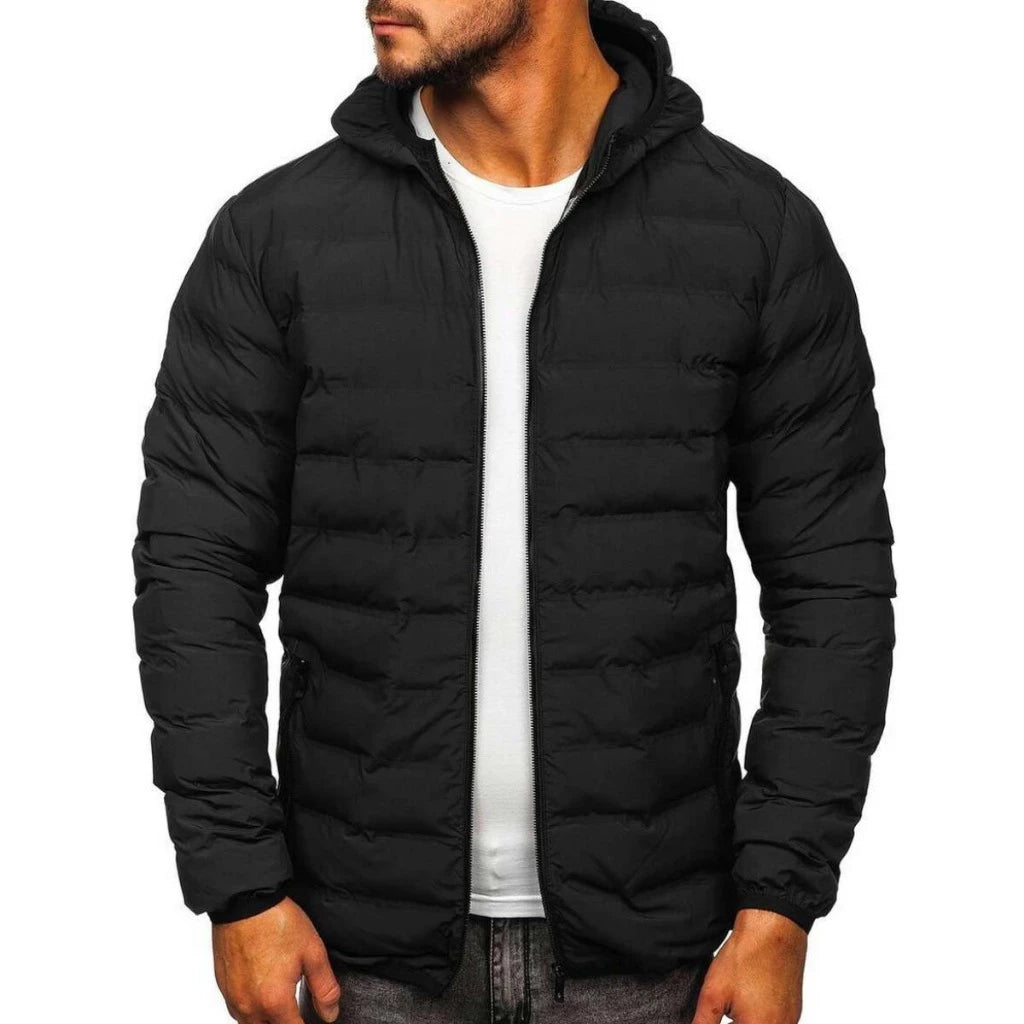 Jaqueta Puffer Corta Vento Nylon Frio Reforçada