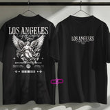 Camiseta  Streetwear City Of Los Angeles 100% Algodão Premium