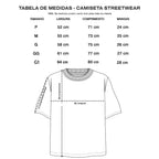 Kit 3 Camisetas Oversized Streetwear Masculina Gola Alta