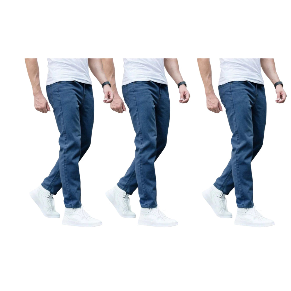 Kit Calças Jeans Premium - Frete Grátis - Skinny Corte tradicional Basico com Lycra