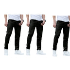 Kit Calças Jeans Premium - Frete Grátis - Skinny Corte tradicional Basico com Lycra