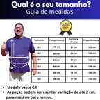 Kit 5 Camisetas DryFIT Plus Size - Frete Grátis