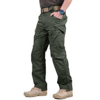 Calça Cargo Tática à Prova de Vento e Água com Bolsos Múltiplos - P ao G4
