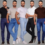 Calça Jeans Masculina Skinny Com Elastano Premium Promoção