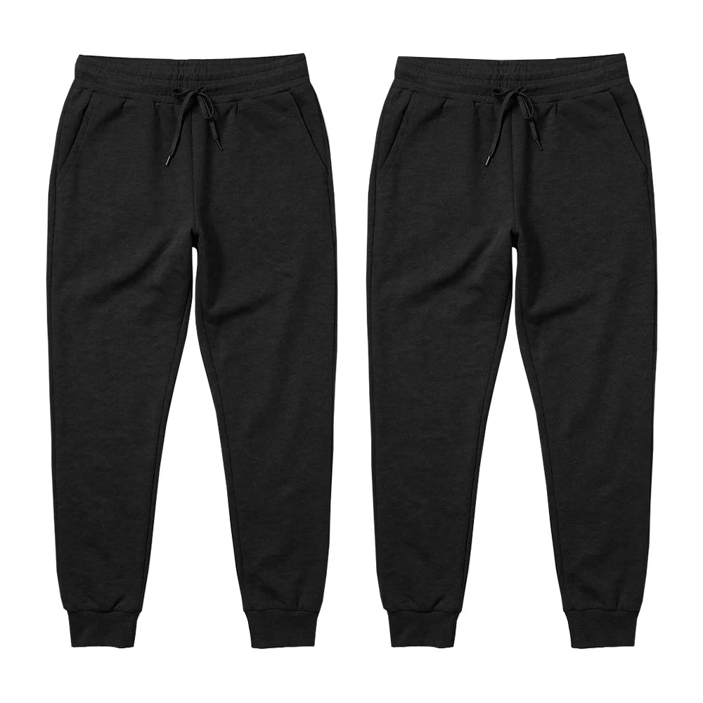 Kit 2 Calças Moletom Masculina Felpada Grossa Inverno P ao G3