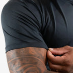 Camiseta Dry Fit Manga Curta  Proteção UV50+ Preto