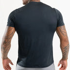 Camiseta Dry Fit Manga Curta  Proteção UV50+ Preto