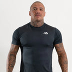 Camiseta Dry Fit Manga Curta  Proteção UV50+ Preto