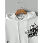 Moletom Com Capuz  Dragão Streetwear