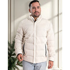 Jaqueta Puffer Corta Vento Nylon Frio Reforçada